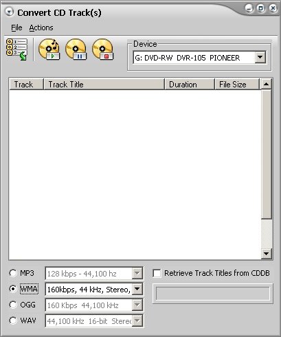 CD WAV Converter Software