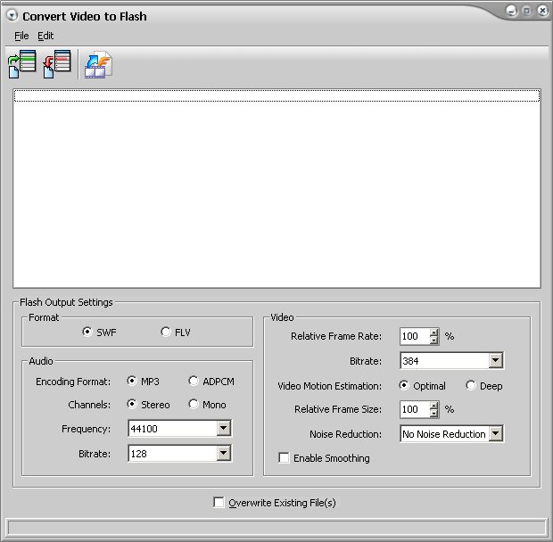 Flash Conversion - Video Conversion to Flash Software