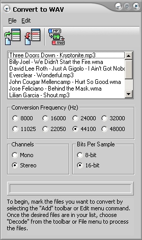WAV Converter Software