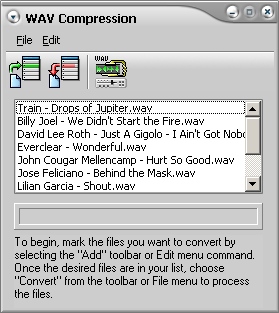 Compress WAV Files Software