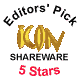 Icon Shareware - Editor's Pick